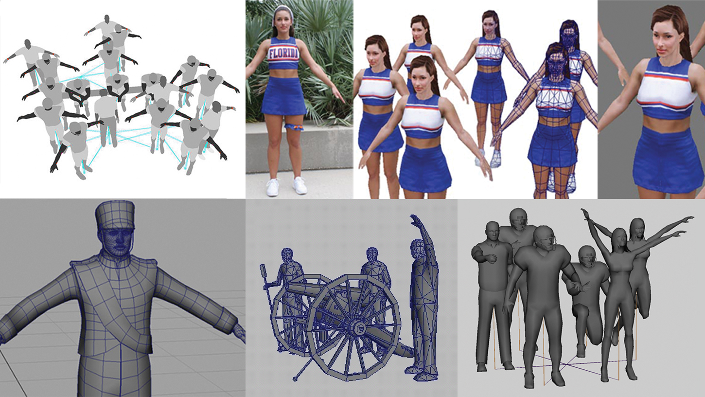 Clusters of coaches and players, cheerleaders, band members, and traditional sideline activities helped bring out the spectacle of college football in NCAA 09.